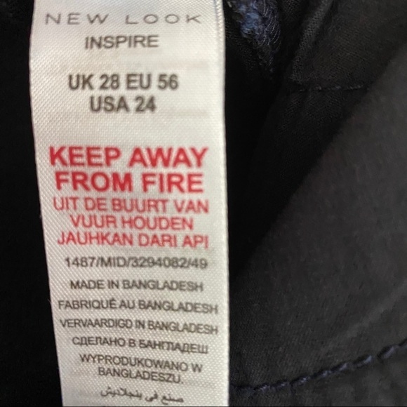 NWT New Look Plus Size High Rise Jegging Jeans - Picture 9 of 11